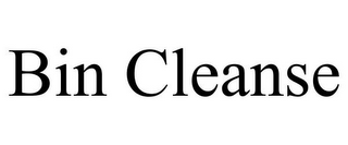 BIN CLEANSE
