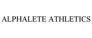 ALPHALETE ATHLETICS