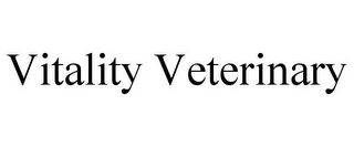 VITALITY VETERINARY