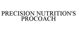 PRECISION NUTRITION'S PROCOACH