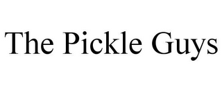 THE PICKLE GUYS