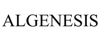 ALGENESIS