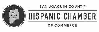 EST. 1972 SAN JOAQUIN COUNTY HISPANIC CHAMBER OF COMMERCE