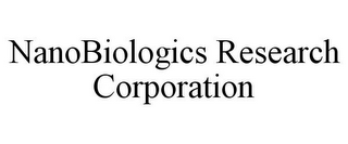 NANOBIOLOGICS RESEARCH CORPORATION