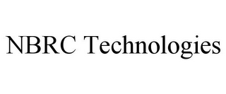 NBRC TECHNOLOGIES