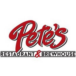 PETE'S RESTAURANT & BREWHOUSE