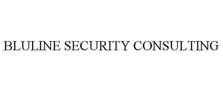 BLULINE SECURITY CONSULTING