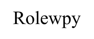 ROLEWPY