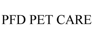 PFD PET CARE