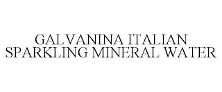 GALVANINA ITALIAN SPARKLING MINERAL WATER