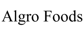 ALGRO FOODS