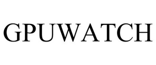 GPUWATCH