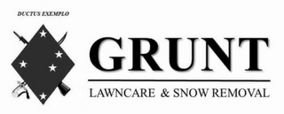 DUCTUS EXEMPLO GRUNT LAWNCARE & SNOW REMOVAL