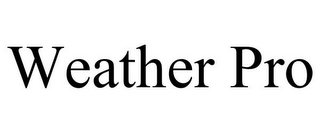 WEATHER PRO