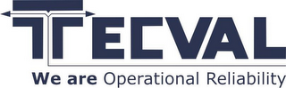 TECVAL WE ARE OPERATIONAL RELIABILITY