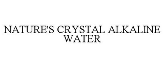 NATURE'S CRYSTAL ALKALINE WATER