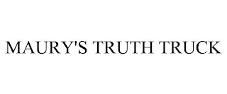 MAURY'S TRUTH TRUCK