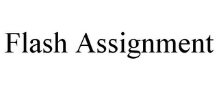 FLASH ASSIGNMENT