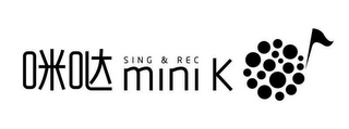 SING & REC MINI K