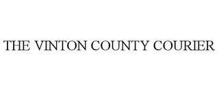 THE VINTON COUNTY COURIER