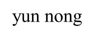 YUN NONG