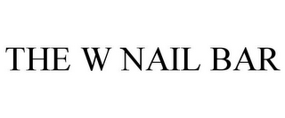 THE W NAIL BAR