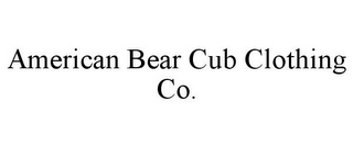 AMERICAN BEAR CUB CLOTHING CO.