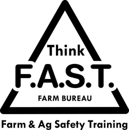 THINK F.A.S.T. FARM BUREAU FARM & AG SAFETY TRAINING