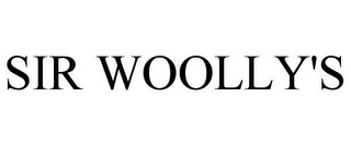 SIR WOOLLY'S