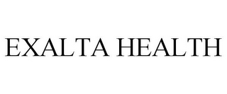 EXALTA HEALTH