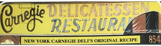 CARNEGIE DELICATESSEN RESTAURA NEW YORKCARNEGIE DELI'S ORIGINAL RECIPE 854