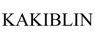 KAKIBLIN