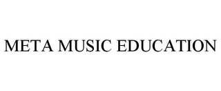 META MUSIC EDUCATION