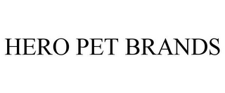 HERO PET BRANDS