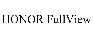 HONOR FULLVIEW