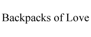 BACKPACKS OF LOVE