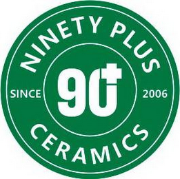NINETY PLUS CERAMICS 90+ SINCE 2006