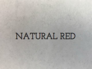 NATURAL RED