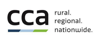 CCA. RURAL. REGIONAL. NATIONWIDE.