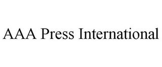 AAA PRESS INTERNATIONAL