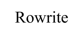 ROWRITE