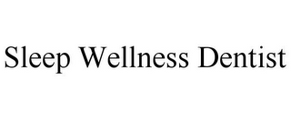 SLEEP WELLNESS DENTIST