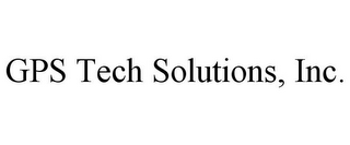 GPS TECH SOLUTIONS, INC.