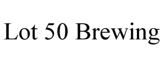 LOT 50 BREWING