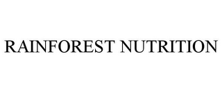 RAINFOREST NUTRITION