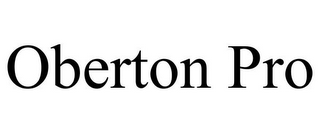 OBERTON PRO