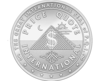 THE GREAT INTERNATIONAL SEAL OF P.Q.I. PRICE QUOTE INTERNATIONAL