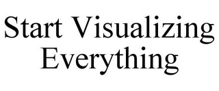 START VISUALIZING EVERYTHING