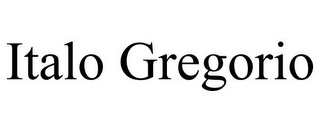 ITALO GREGORIO