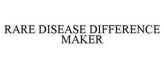 RARE DISEASE DIFFERENCE MAKER